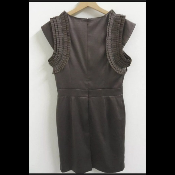 REISS Lou Pleat Cap Dress • Size 6 • - Picture 4 of 12